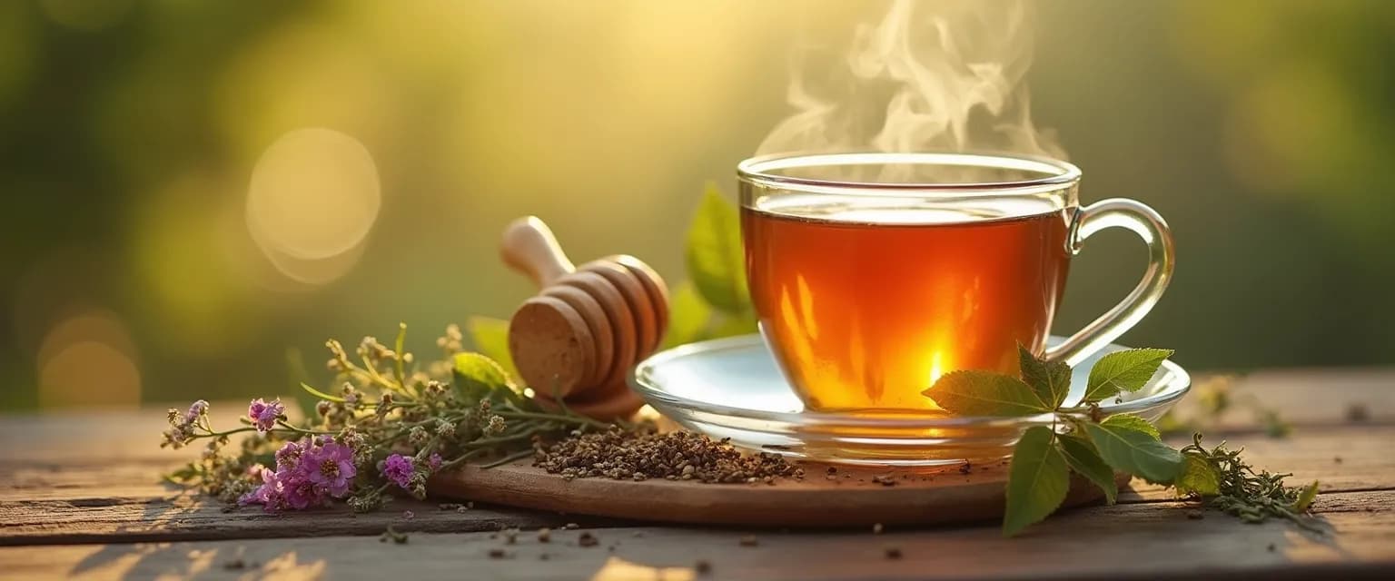 Healing herbal tea gift basket - what to send to someone who is grieving