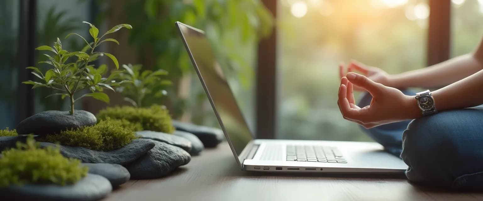 Person demonstrating balanced millionaire mindset practices while enjoying personal life