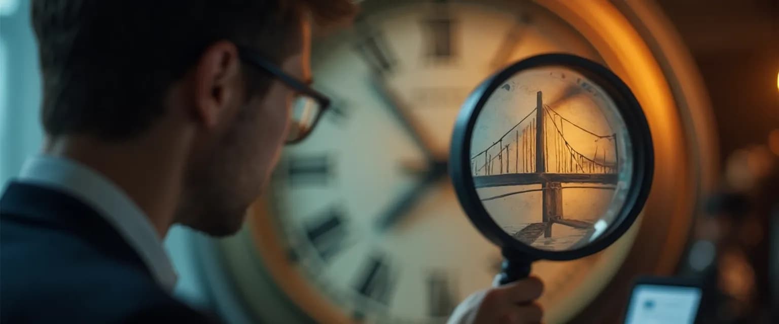 Professional analyzing skill gaps to overcome procrastination in professional development