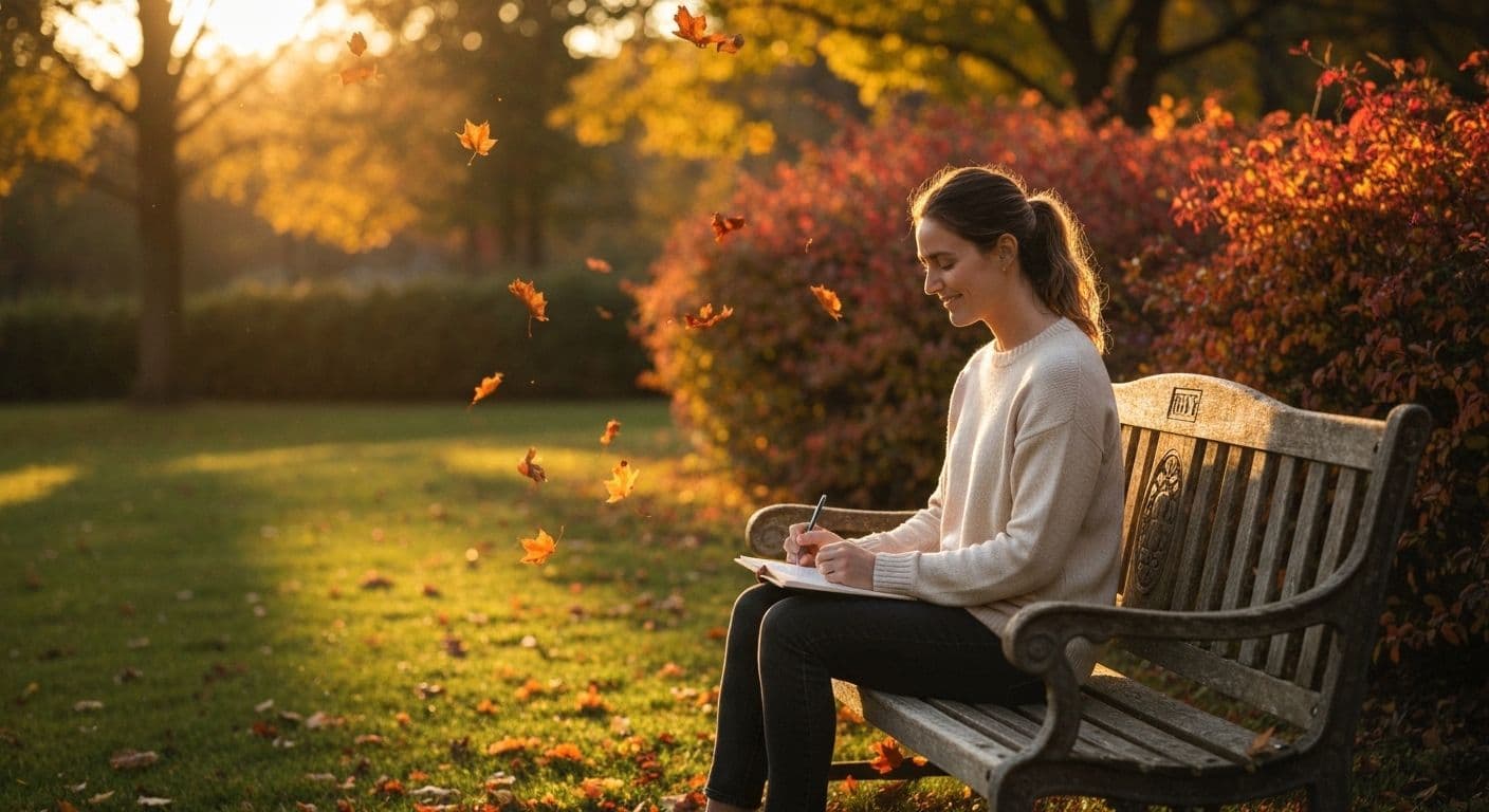 Person reflecting peacefully during break from dating after a breakup, symbolizing emotional healing and self-awareness