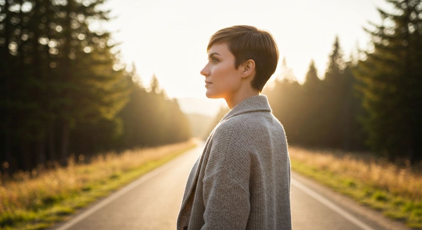 Person reflecting on emotional growth beyond the 555 rule after a breakup