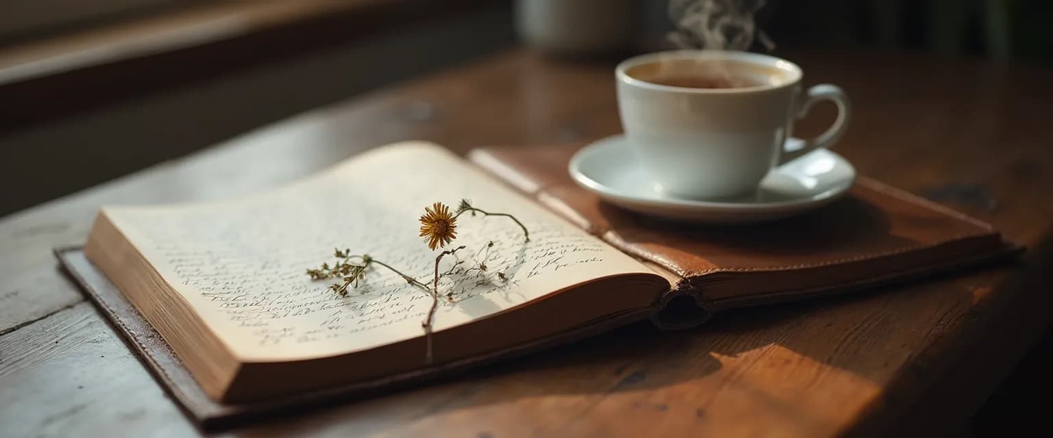 Person writing in a grieving journal with prompts for processing anger