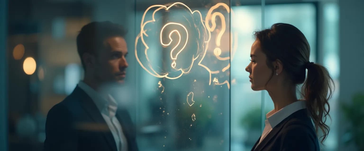 Manager practicing self-awareness HBR emotional intelligence series techniques at desk