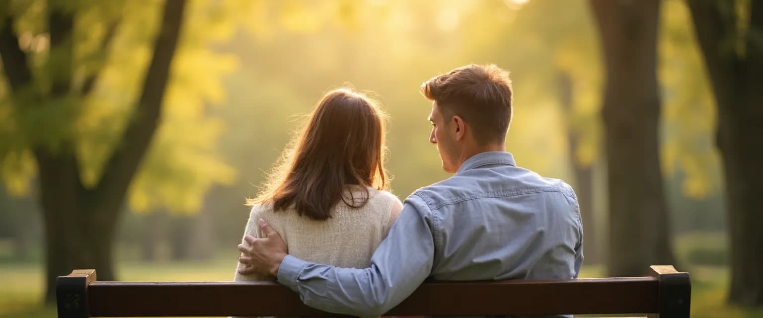 Person comforting someone who lost a loved one with compassionate communication