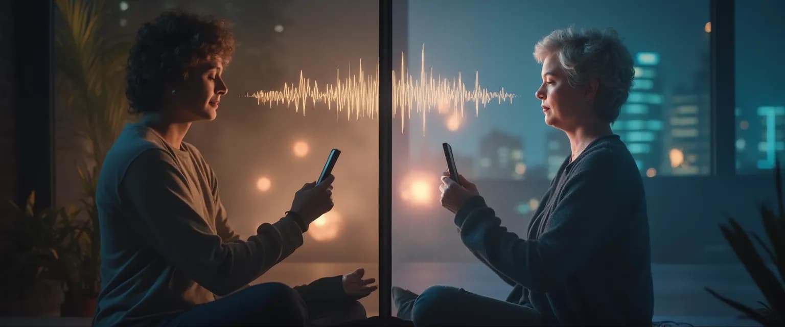 Re:Mind Studio interface compared to traditional meditation apps for mental clarity
