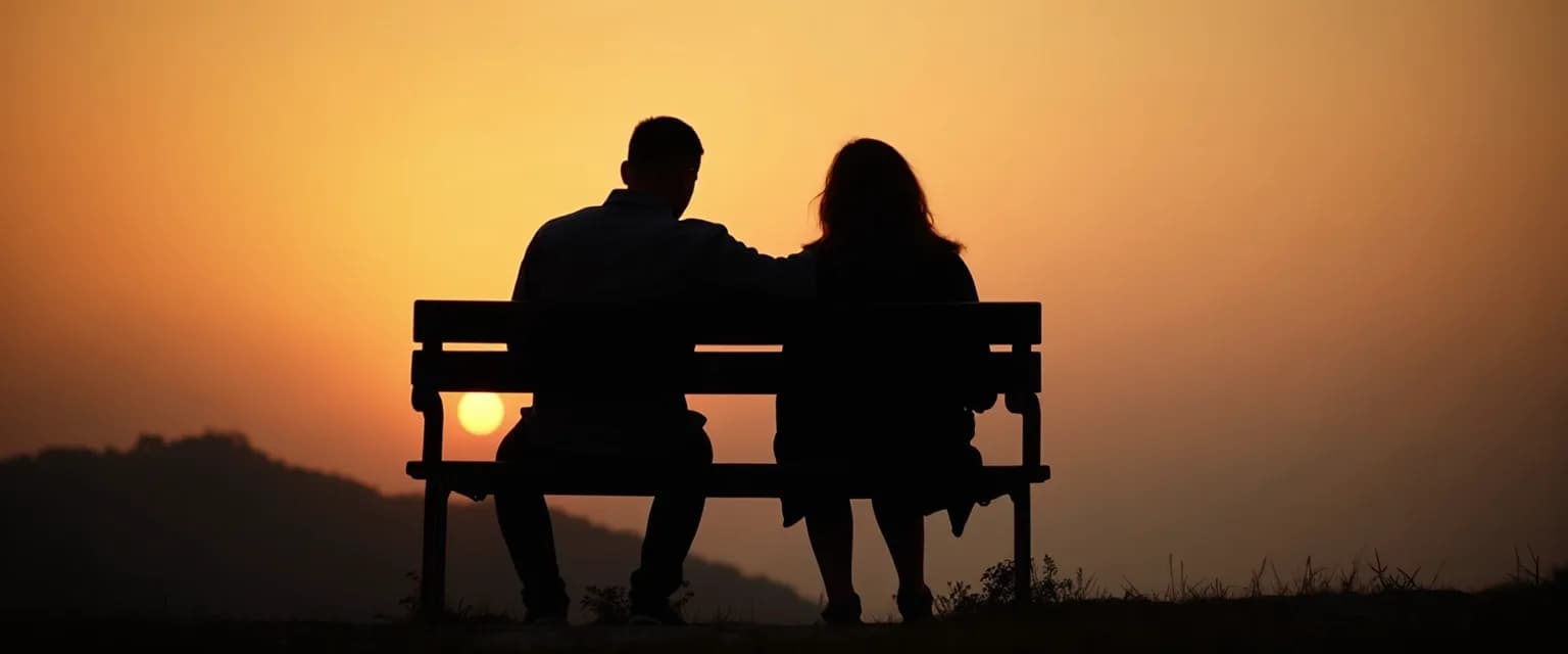 A friend providing silent support to someone who lost a loved one