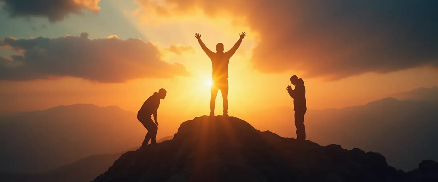 Person practicing daily exercises to transform weak mind into mental toughness