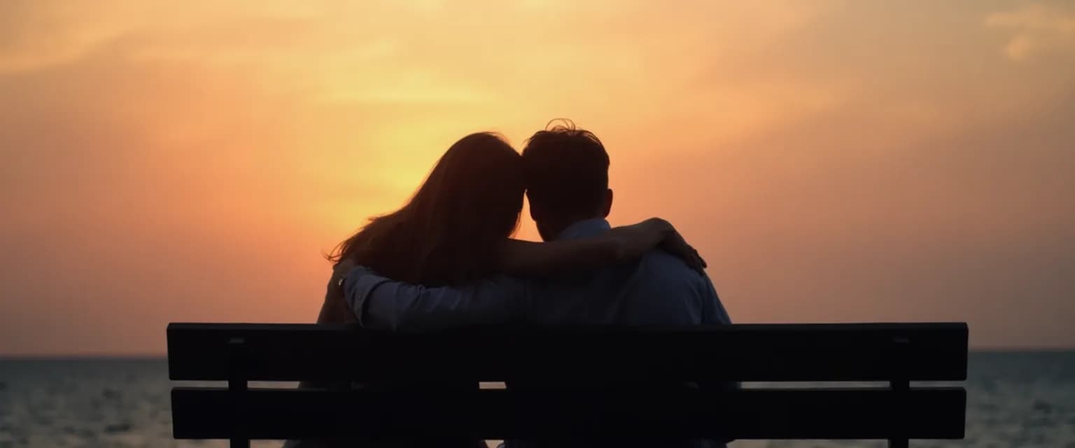 Supportive friend offering comfort to someone who has lost someone they love