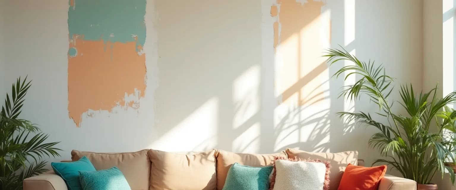 Woman refreshing her living space as part of getting over a breakup