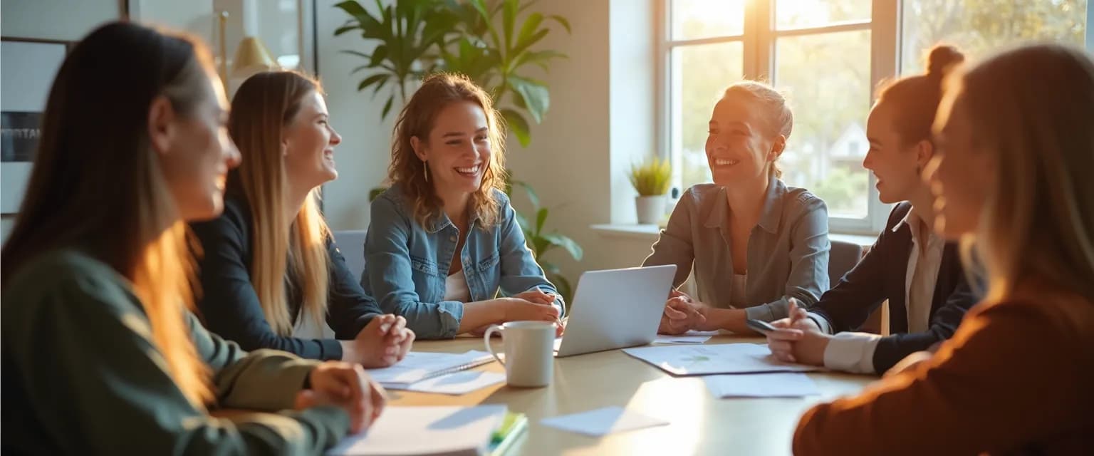 Workplace professionals practicing exercises that prove emotional intelligence can be learned