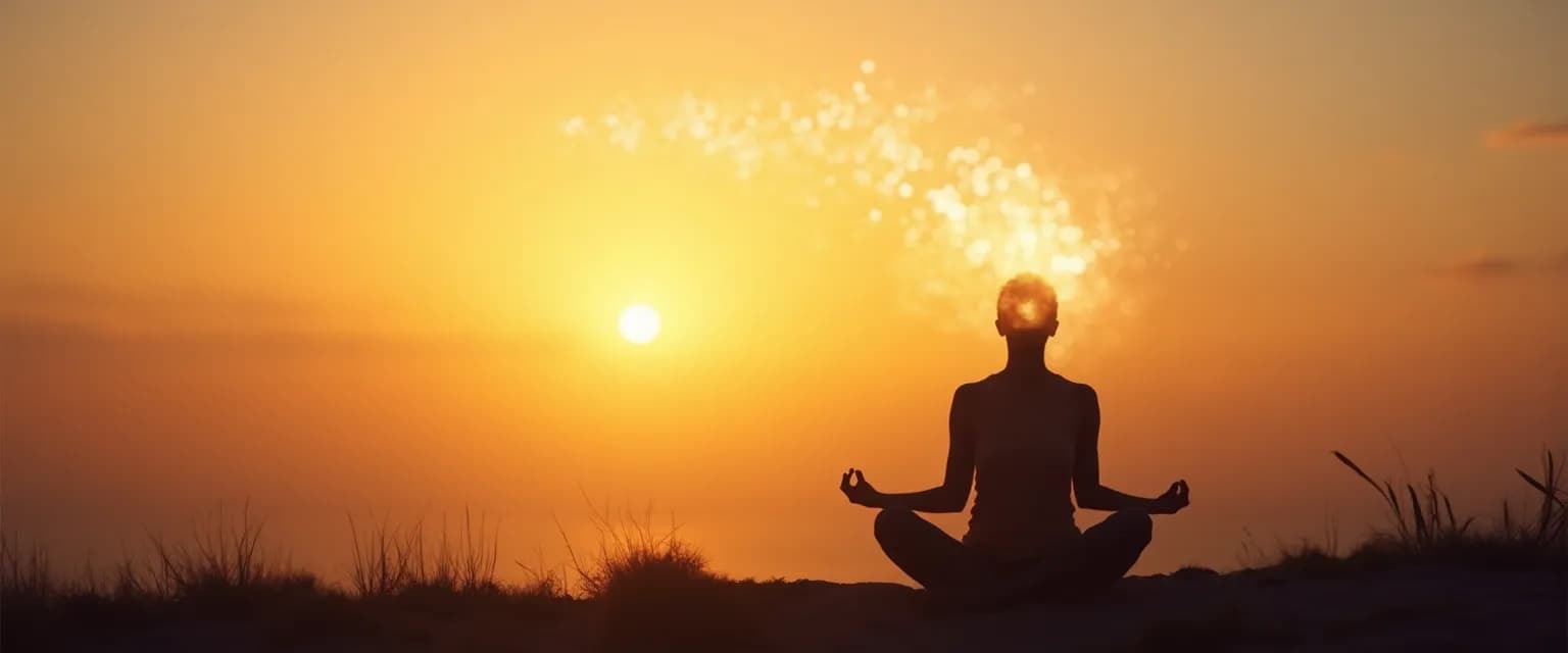 Person practicing morning subconscious mind exercises for emotional wellbeing