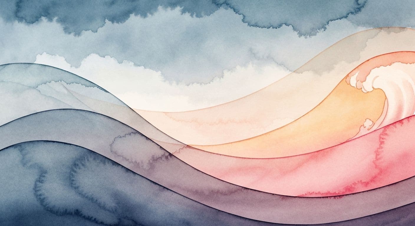 Person sitting peacefully by window reflecting on how to cope with grief and changing emotions