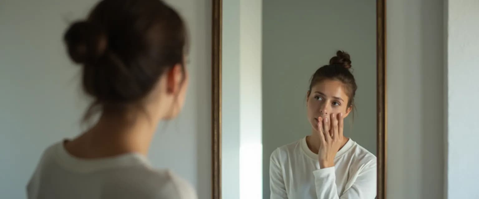Person practicing self awareness help techniques during a difficult conversation