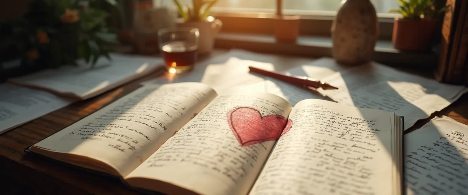 Person navigating through heartbreak stages with emotional wellness techniques