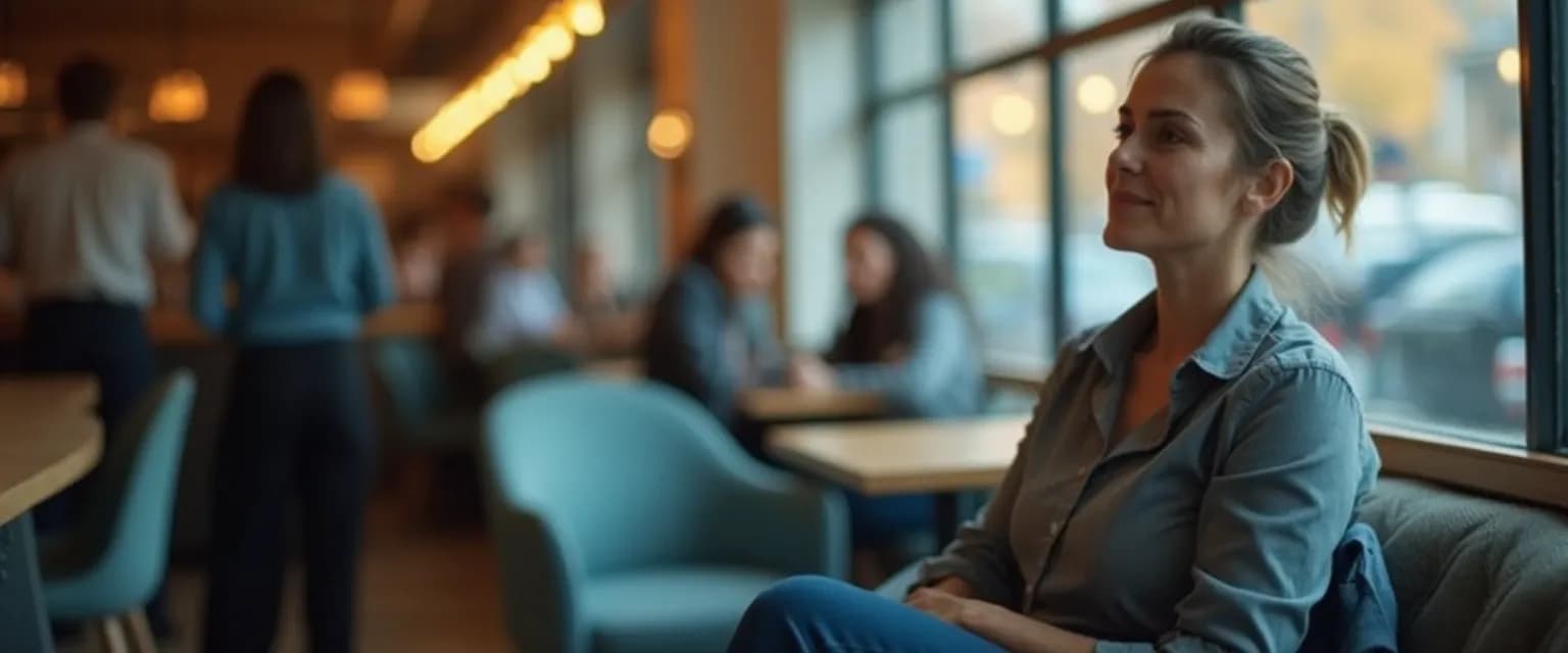 Person practicing social awareness emotional intelligence techniques in a daily setting