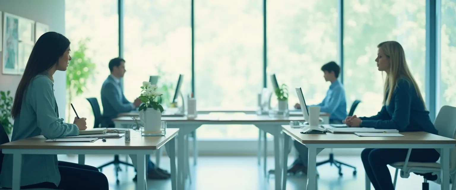 Professional practicing daily self awareness exercises to reduce workplace conflict