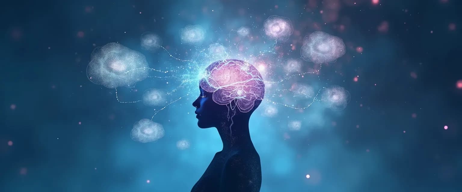 Person using their mind to develop intuition through everyday activities