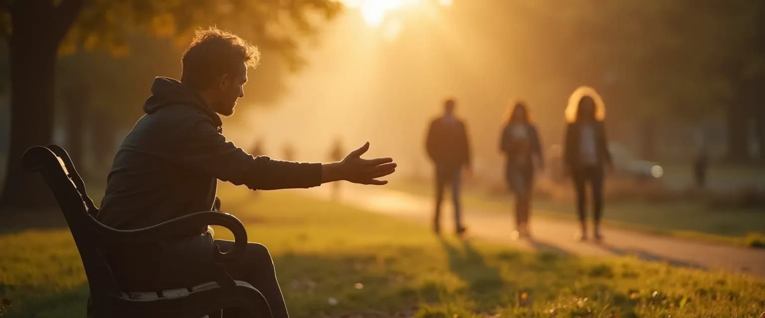 Person smiling while making new social connections after learning how to get over a loss of a friend