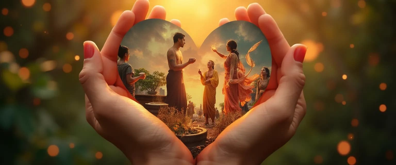 Cultural rituals and practices for healing a broken heart from around the world