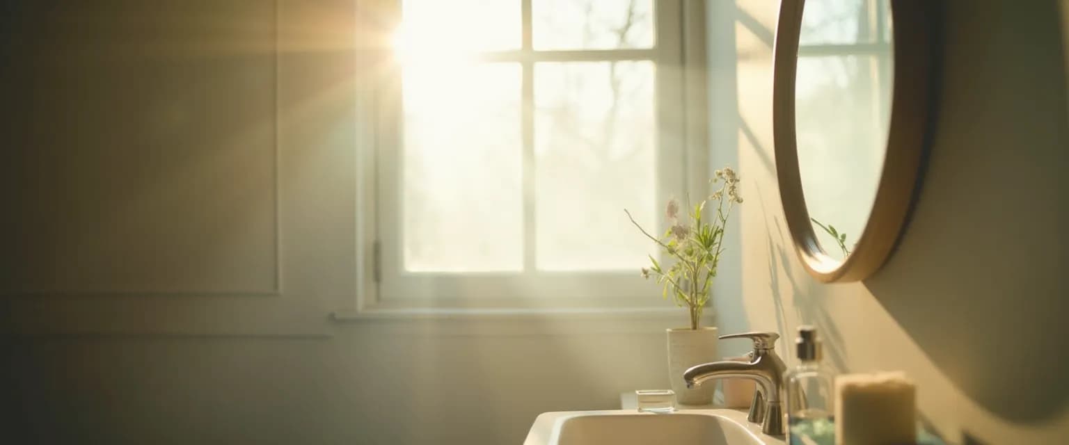 Person practicing self awareness and self care through mindful reflection in daily life