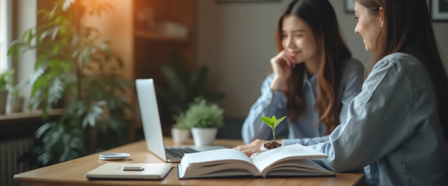 Entrepreneur practicing self-awareness techniques for better business decisions