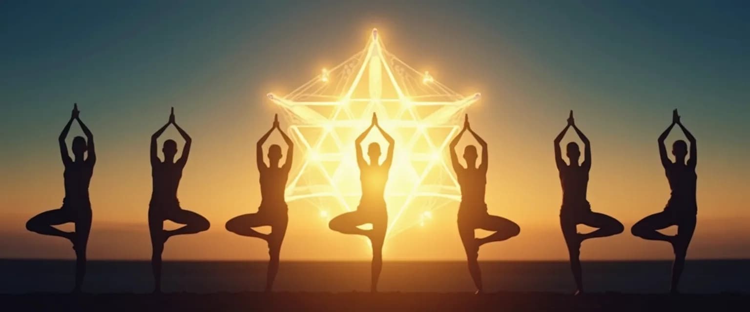 Woman practicing yoga for self-awareness in mountain pose with mindful breathing