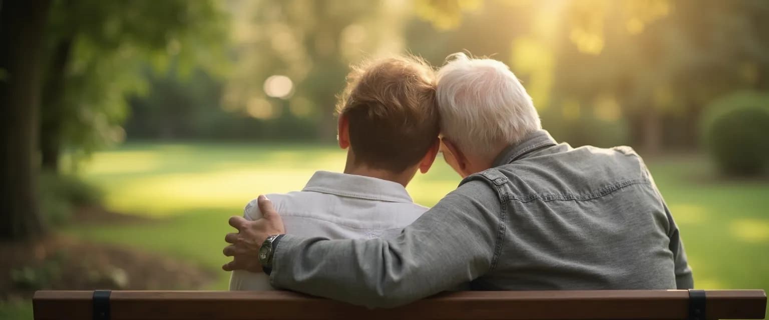 Two friends having a supportive conversation about what to say to a bereaved friend