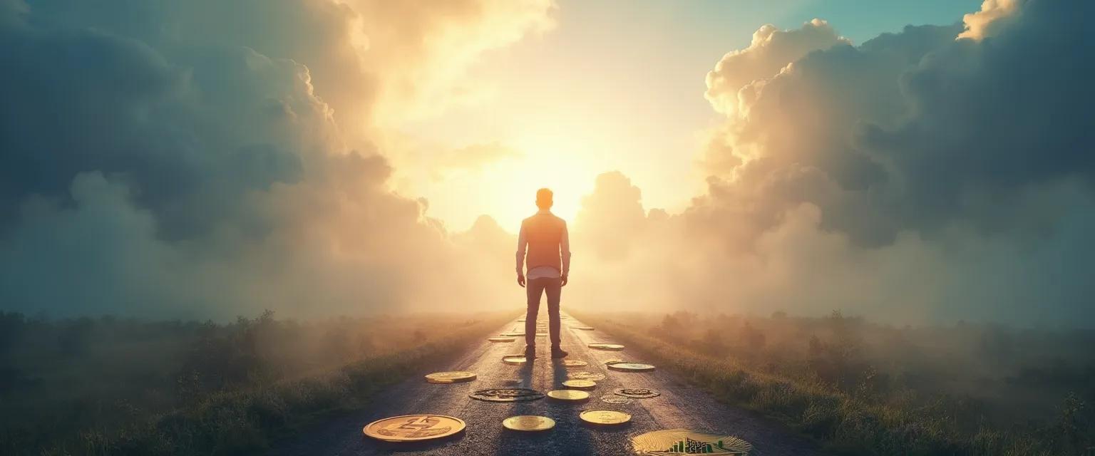 Woman confidently planning her financial future as part of her new life after breakup