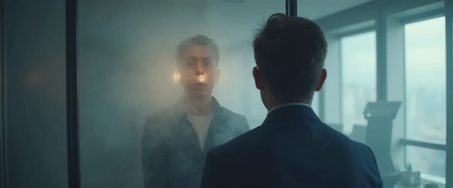 Leader developing high self-awareness by identifying blind spots in their leadership approach