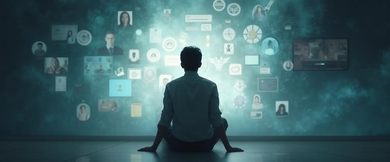 Professional performing self-awareness exercises proving self-awareness is key to success