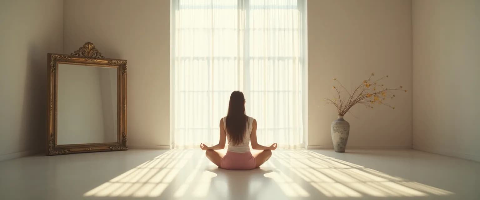 Person practicing daily self-awareness exercises for developing deeper emotional intelligence