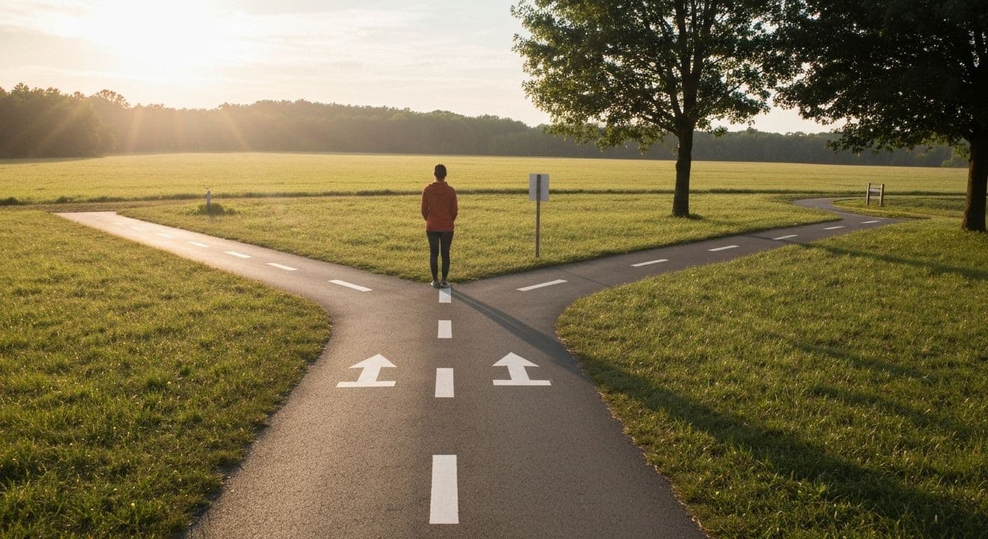 Person setting healthy boundaries after multiple breakups with the same person