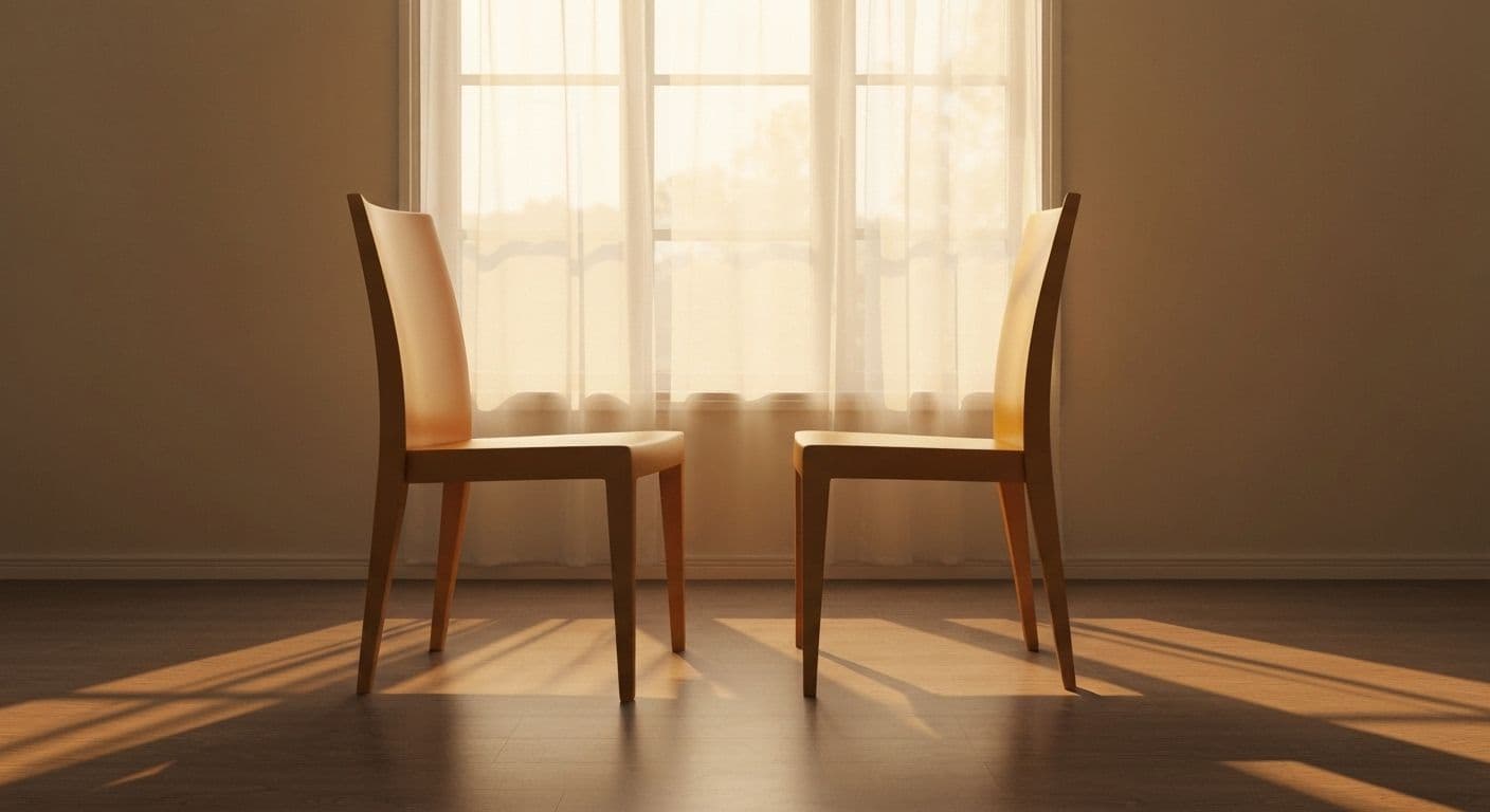 Person reflecting on the grief of losing a friendship while looking at old photos