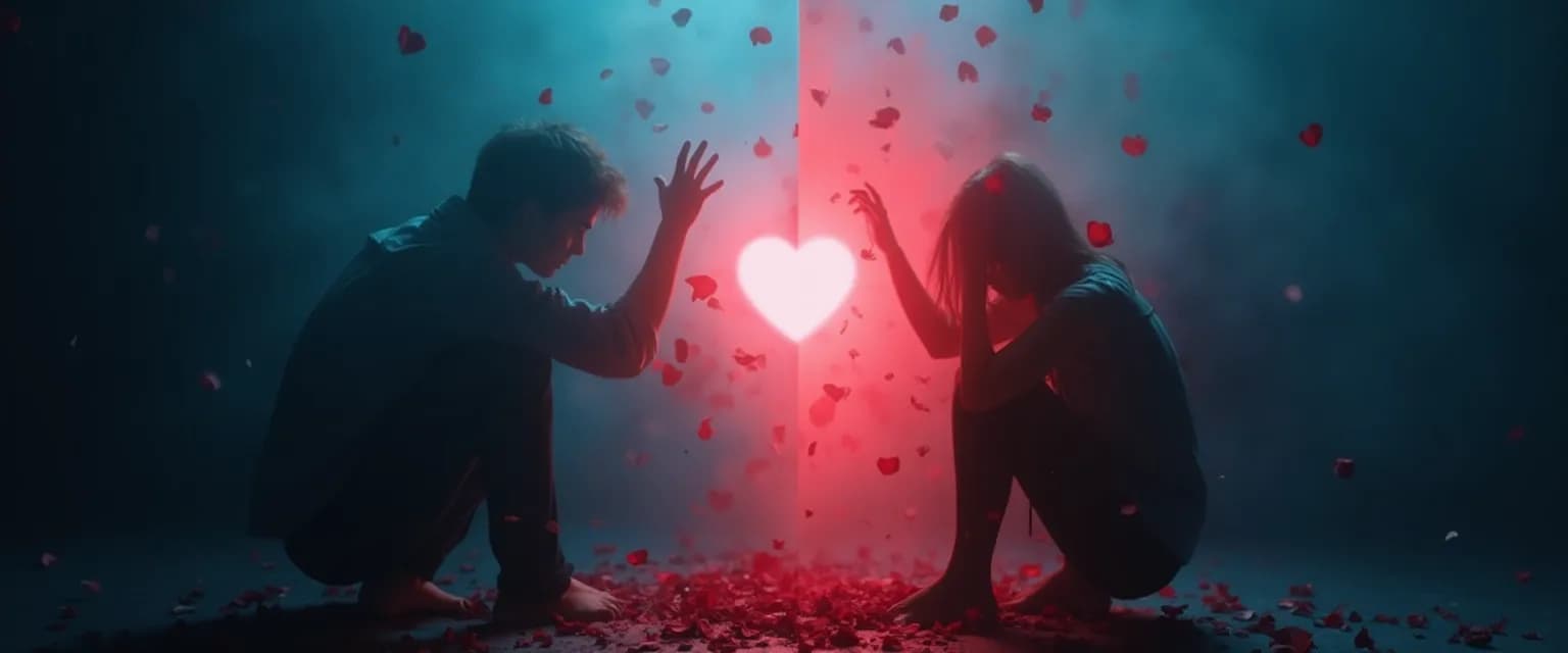 Person healing from heartbreak love and building healthy emotional attachment patterns