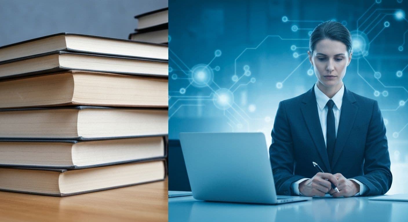 Busy professional using mind engineering techniques for mental clarity and emotional intelligence