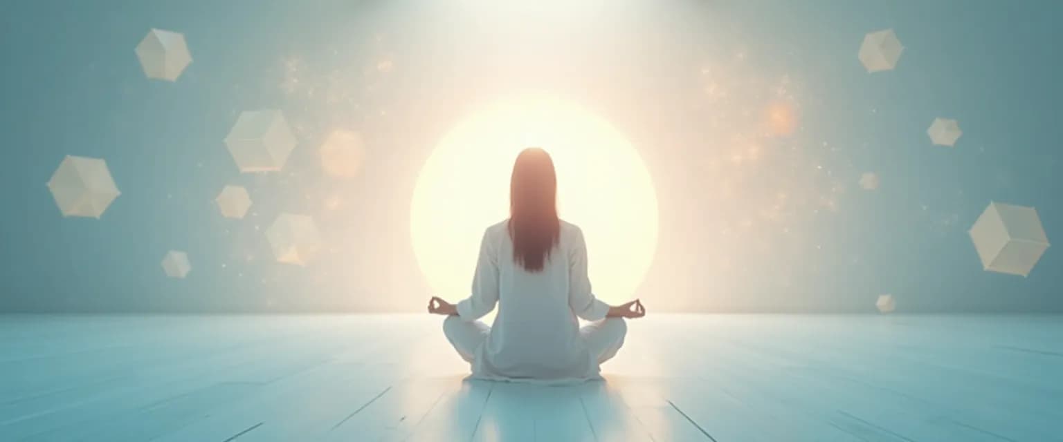 Person practicing daily highly emotional intelligence exercises in a relaxed setting