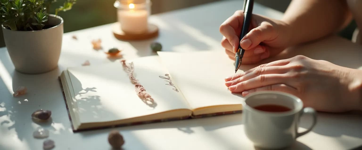 Person practicing inner self awareness through the 21-day emotional intelligence technique