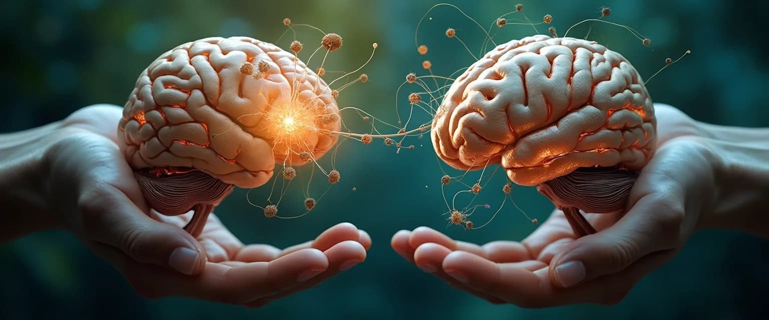 Illustration showing the difference between mind amend techniques and rigid mind control approaches