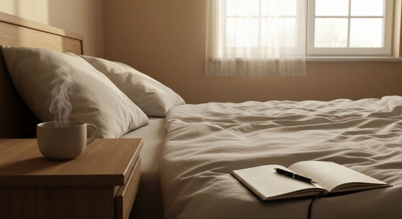 Person experiencing calm morning moment demonstrating how to find peace of mind naturally