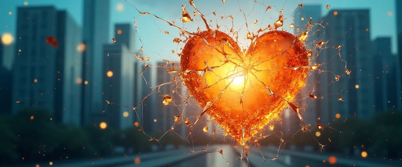 Professional overcoming their biggest heartbreak in career with resilience and renewed purpose