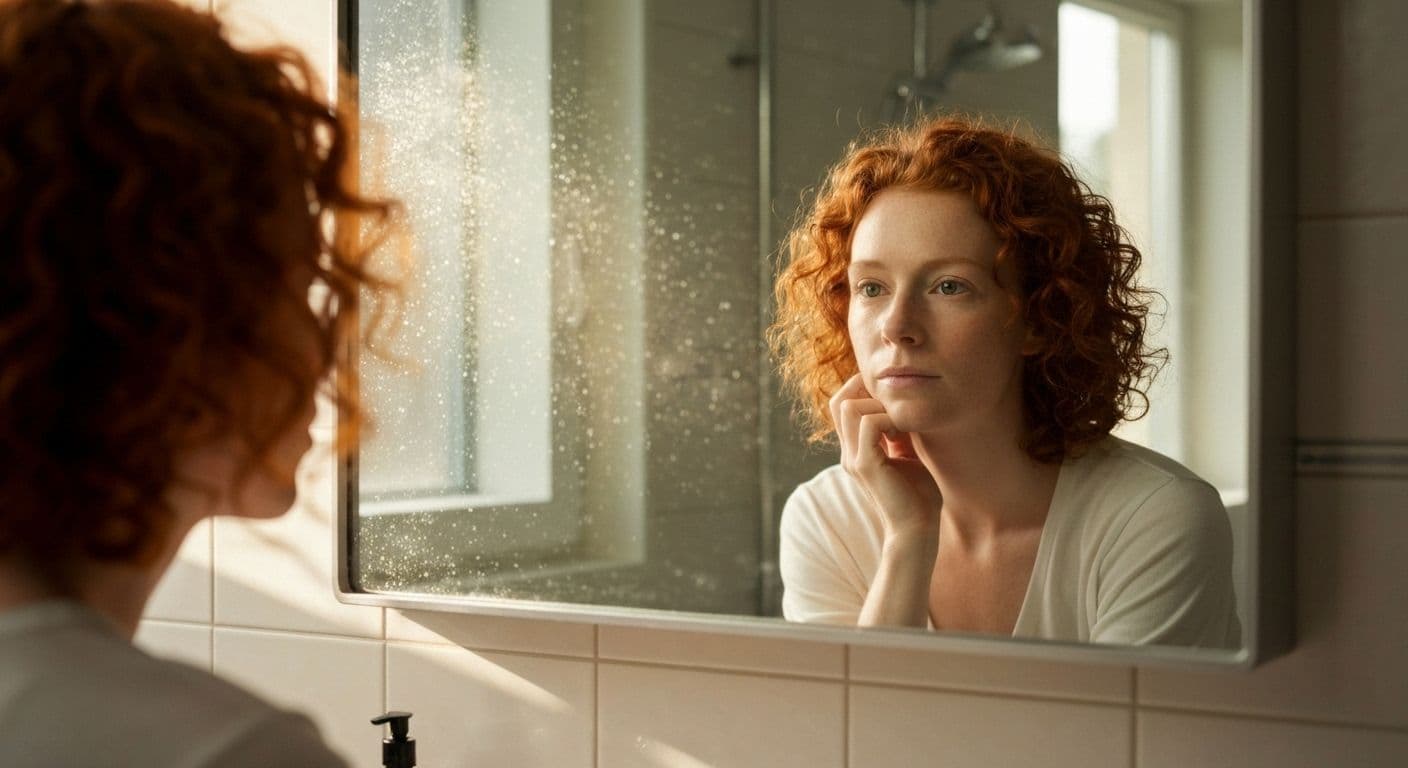 Person practicing self awareness examples in real life during morning coffee routine