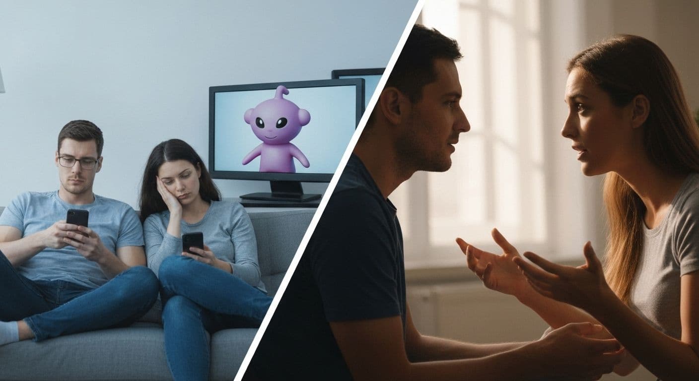 Person reading getting back together after a breakup Reddit advice on smartphone looking confused