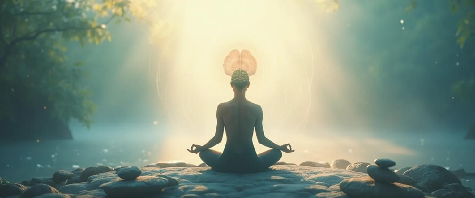 Person practicing daily rituals to align conscious mind and subconscious mind