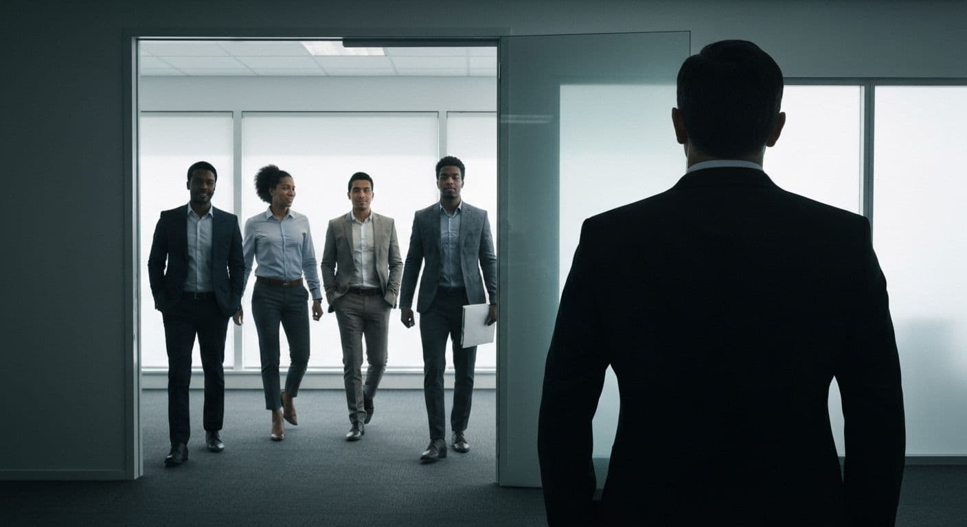 Leader reflecting on self awareness in a leader to improve team dynamics and prevent turnover