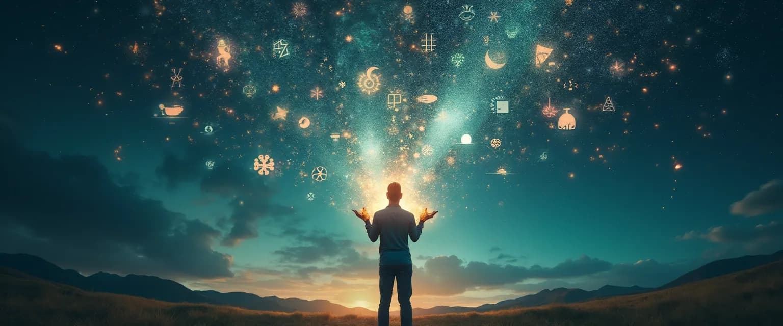 Person creating a cultural awareness self assessment map to identify blind spots