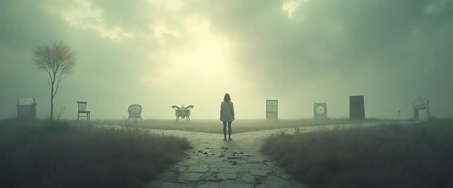 Illustration showing 7 uncommon types of grief people experience in everyday life