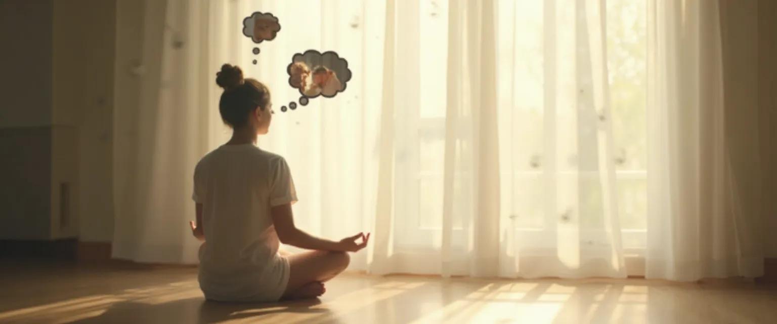 Person practicing micro-reflections demonstrating that self-awareness is a key to self-mastery