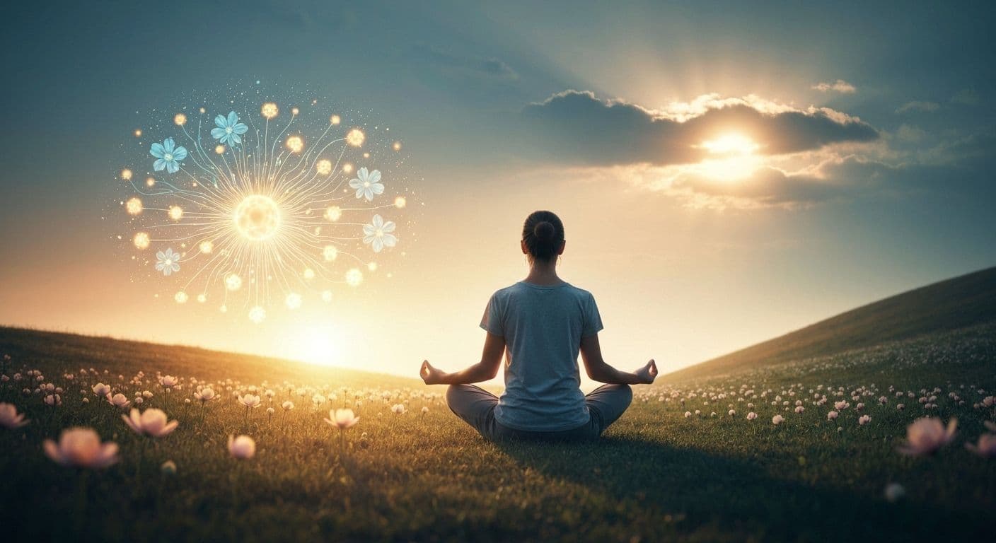 Person practicing daily micro-exercises to rewire your mind in 21 days without therapy