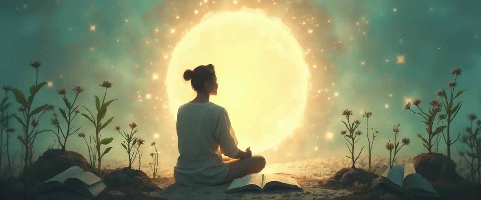 Person practicing daily habits for showing self-awareness and being open to learning