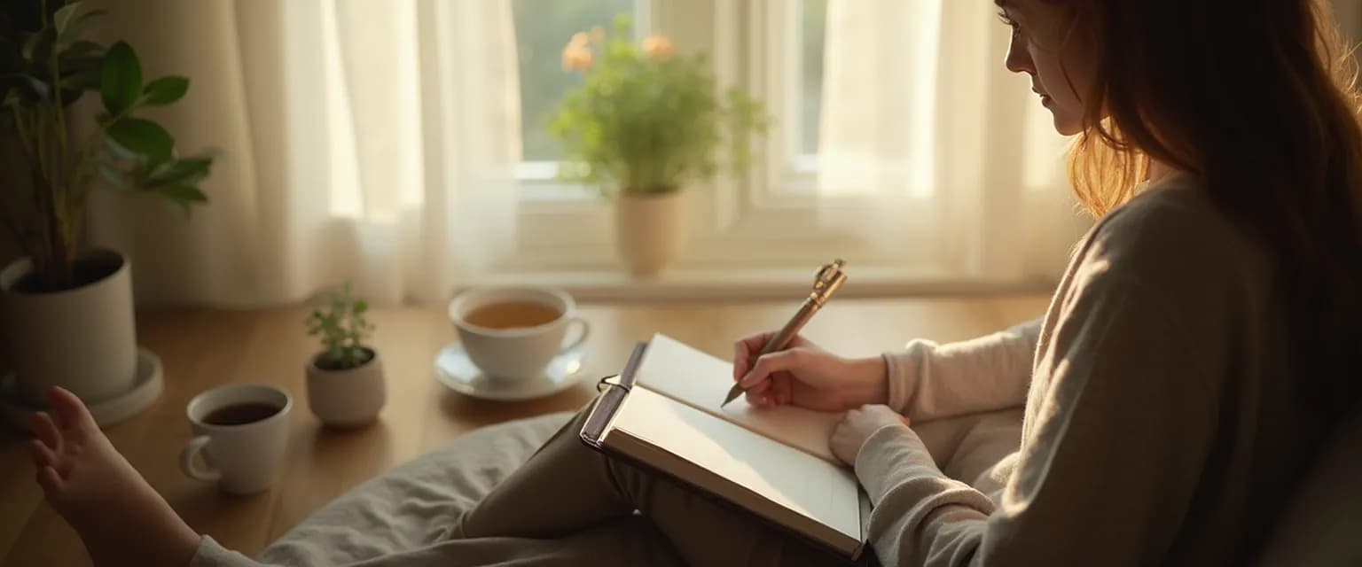 Woman practicing self-healing techniques as alternatives to a breakup therapist near me